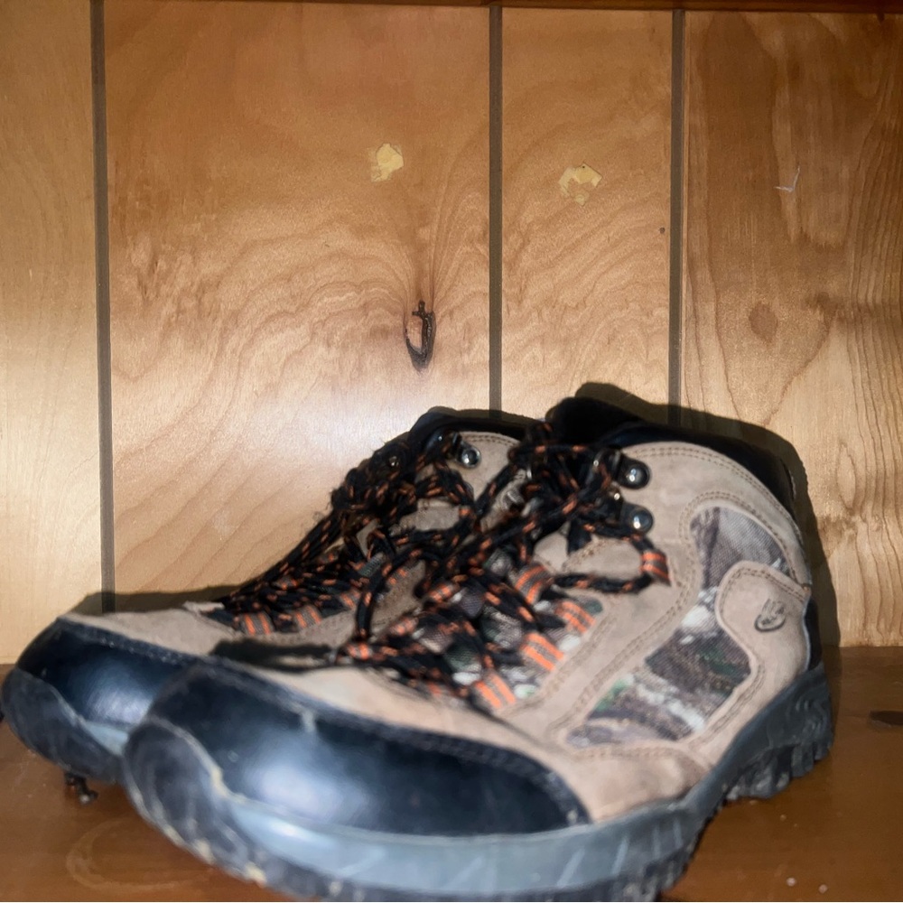 Men's Brown and Black RealTree Hunting Shoes/Boots